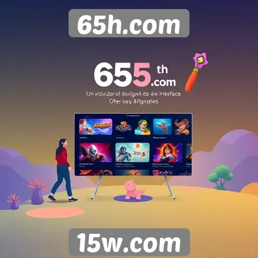Evolução do design e interface do 65h.com