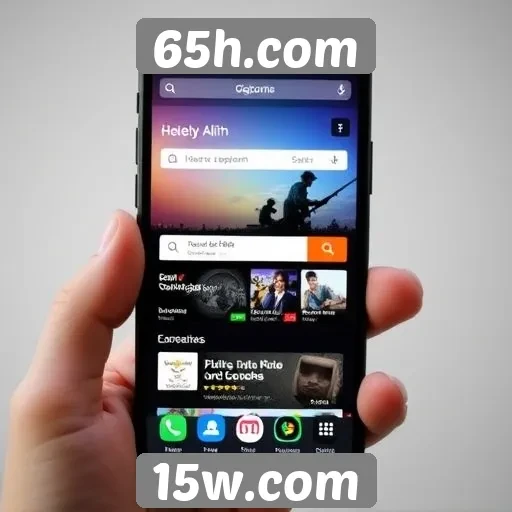 Desempenho e velocidade do site 65h.com em dispositivos móveis